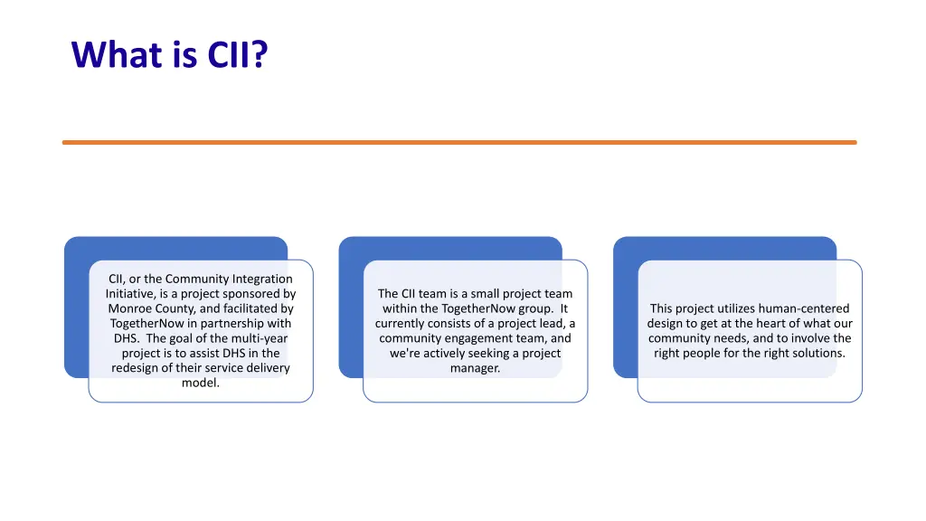 what is cii