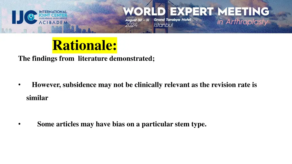 rationale the findings from literature 2