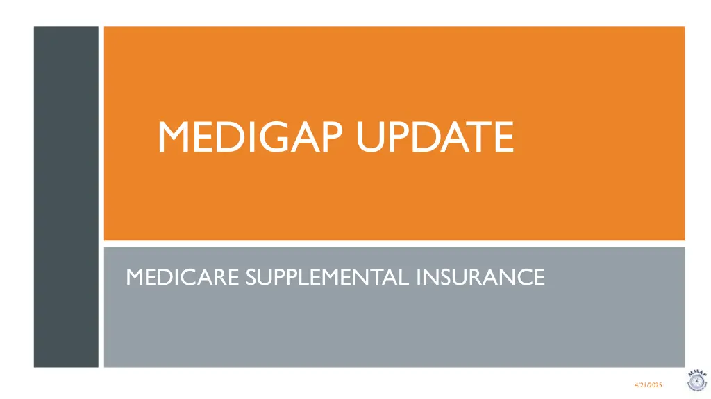 medigap update