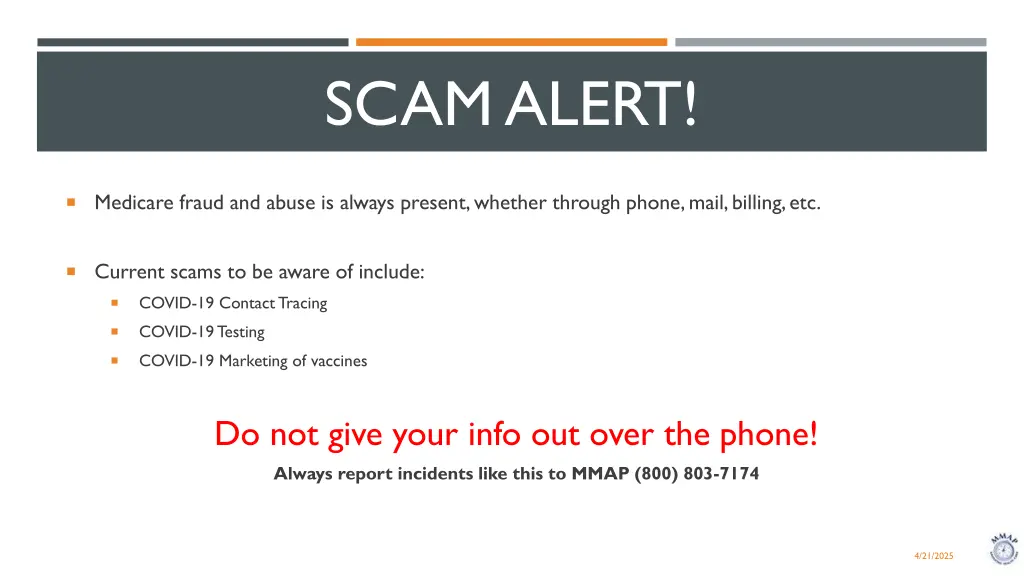 scam alert