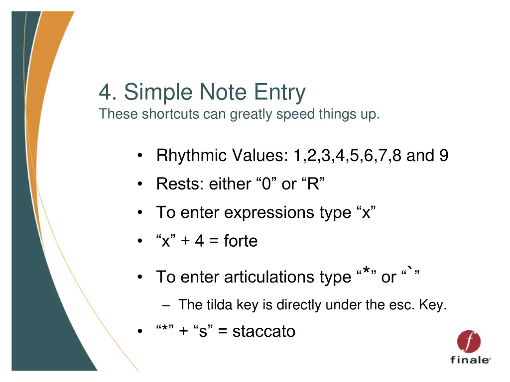 4 simple note entry these shortcuts can greatly