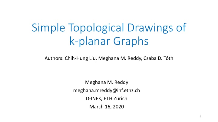 simple topological drawings of k planar graphs