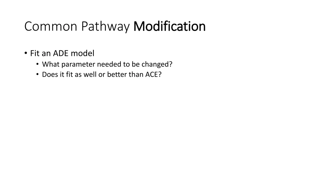 common pathway modification 3