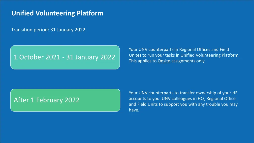 unified volunteering platform 3