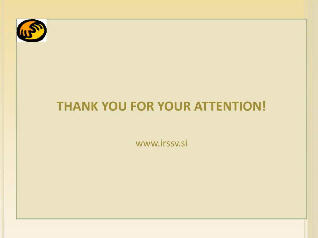 thank you for your attention