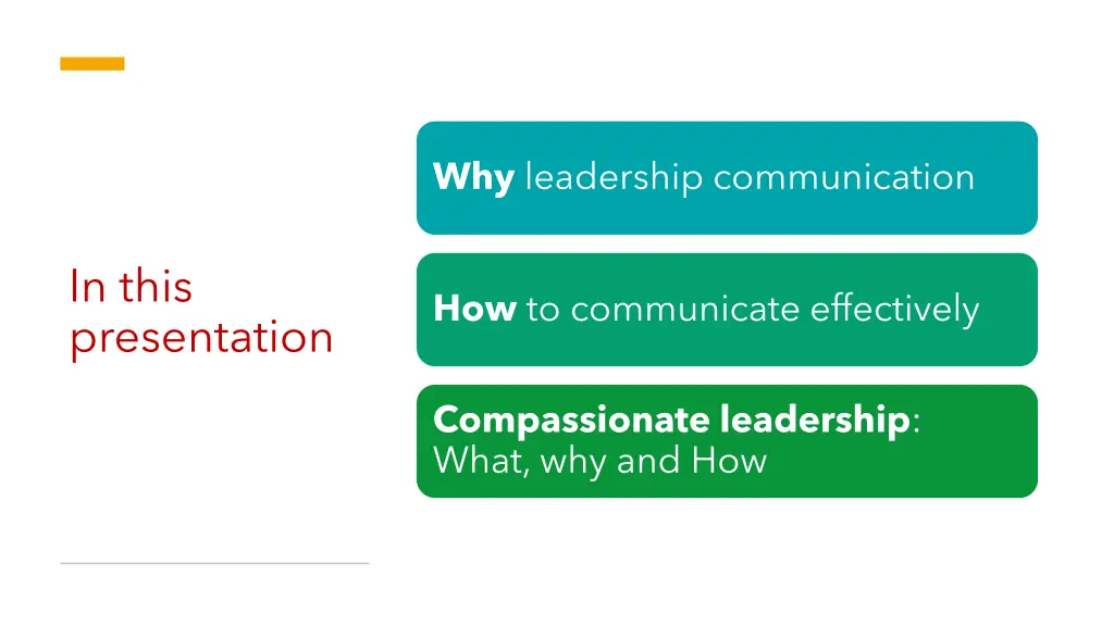 why leadership communication