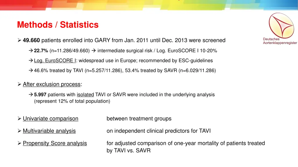 methods statistics