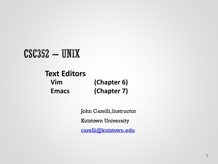 text editors