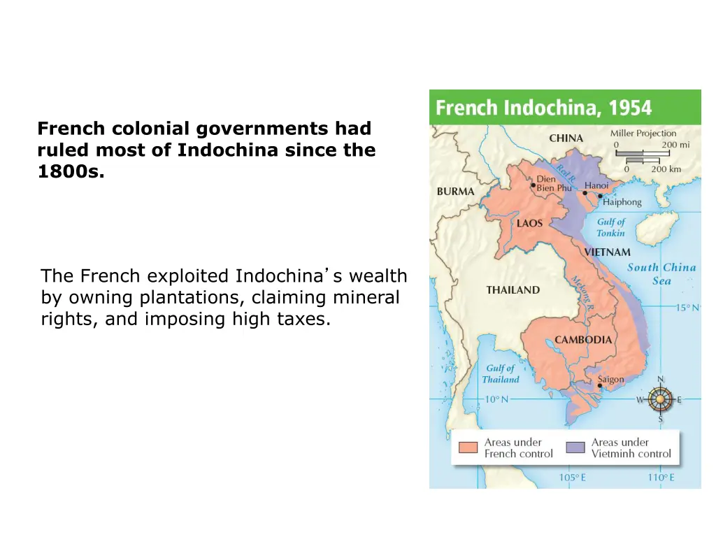 french colonial governments had ruled most
