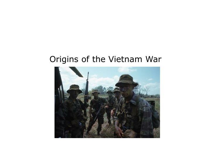 origins of the vietnam war