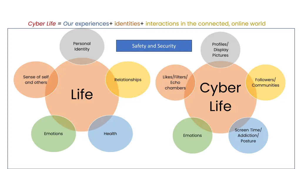 cyber life our experiences identities