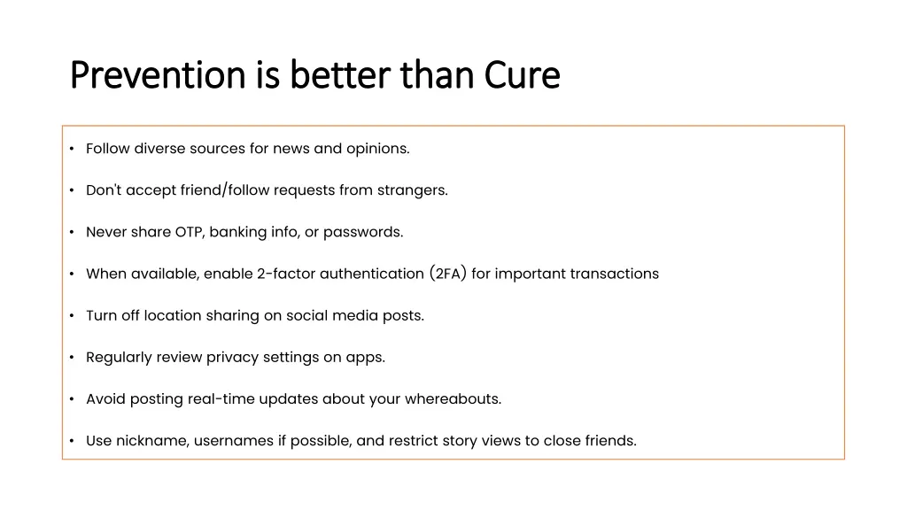 prevention is better than cure prevention 1