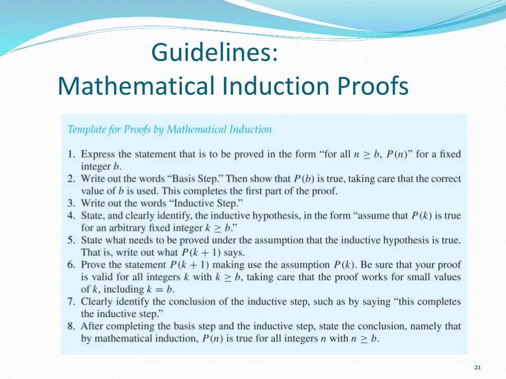 guidelines