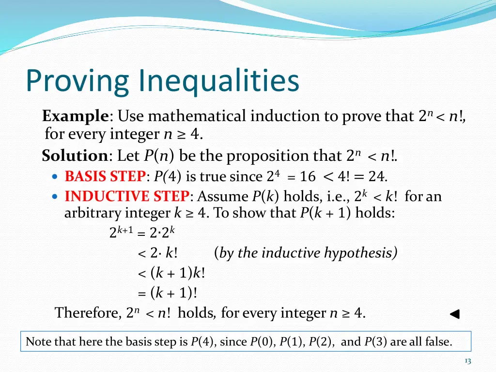 proving inequalities example use mathematical