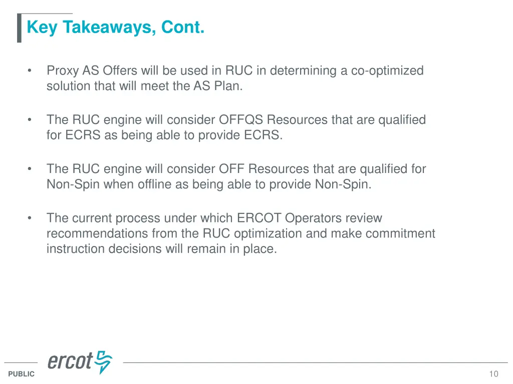 key takeaways cont