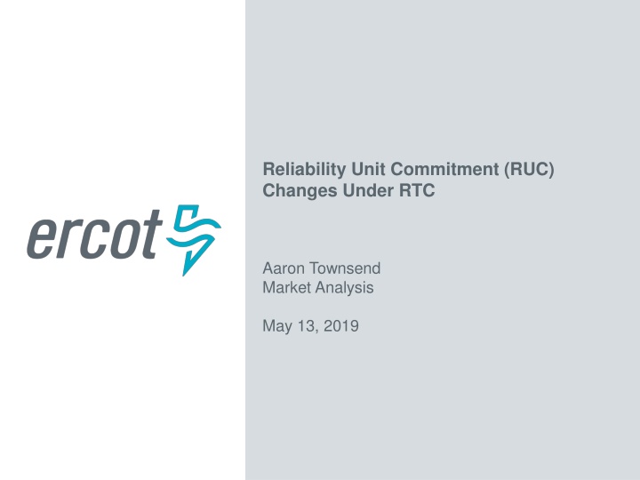 reliability unit commitment ruc changes under rtc