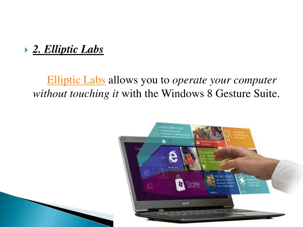 2 elliptic labs elliptic labs allows
