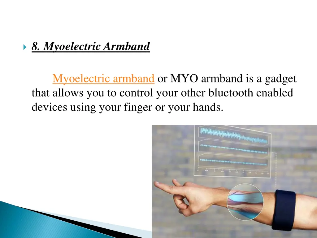 8 myoelectric armband