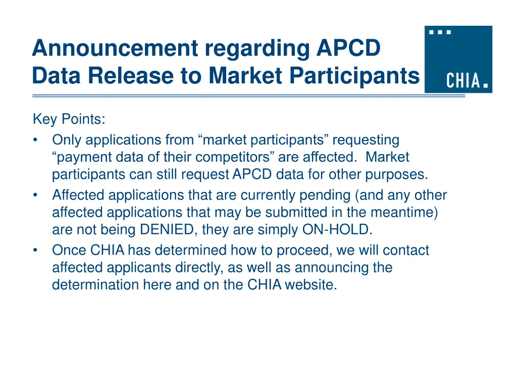 announcement regarding apcd data release 1