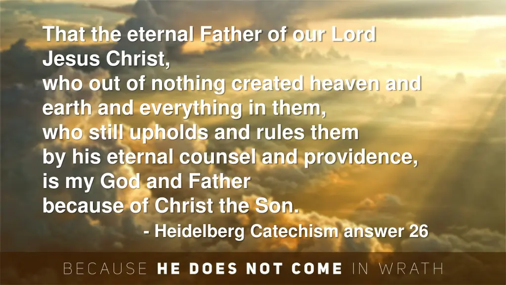that the eternal father of our lord jesus christ