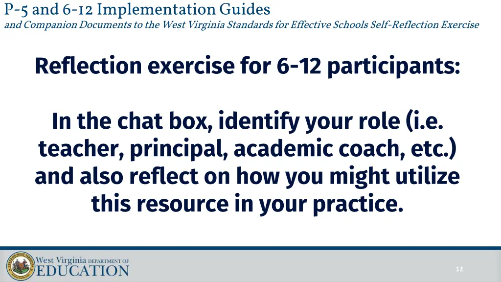 p 5 and 6 12 implementation guides and companion 10