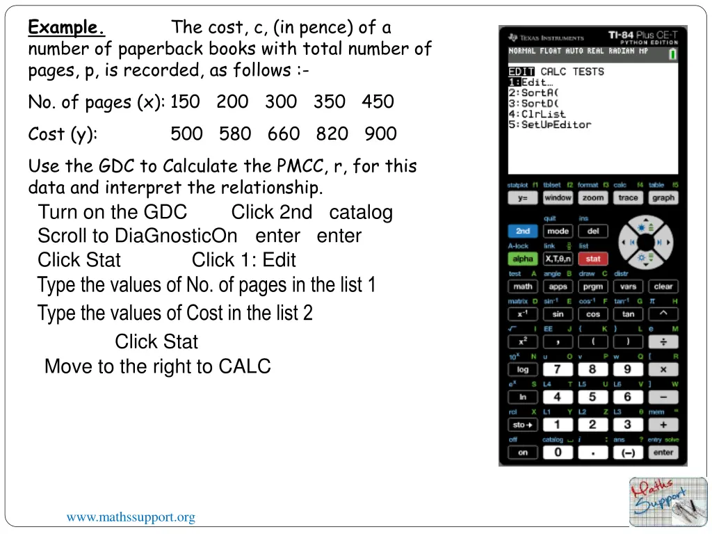 example number of paperback books with total 7