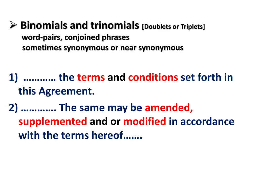 binomials and trinomials doublets or triplets