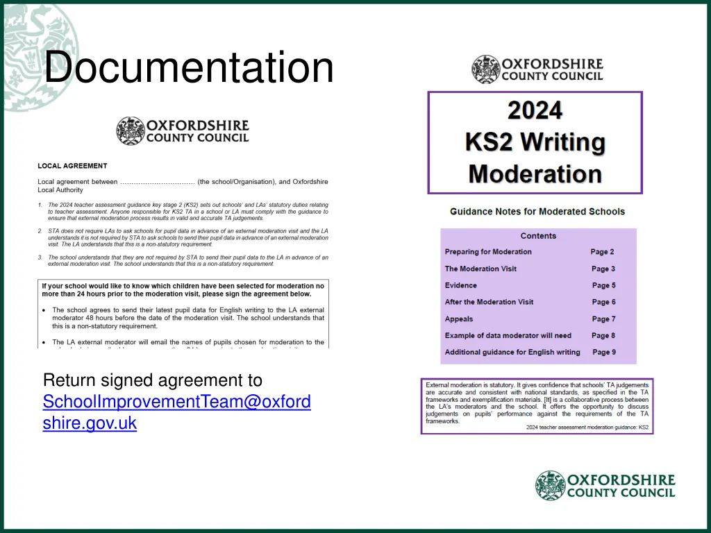 documentation