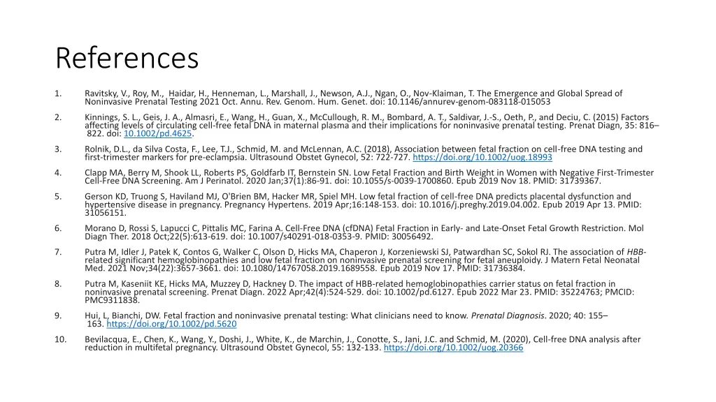 references