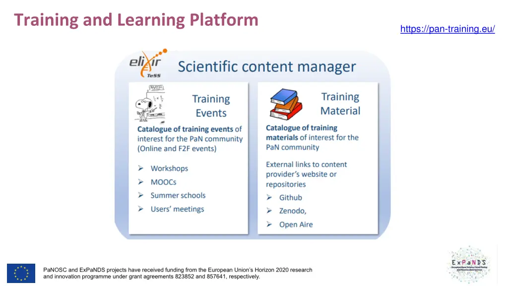 training and learning platform