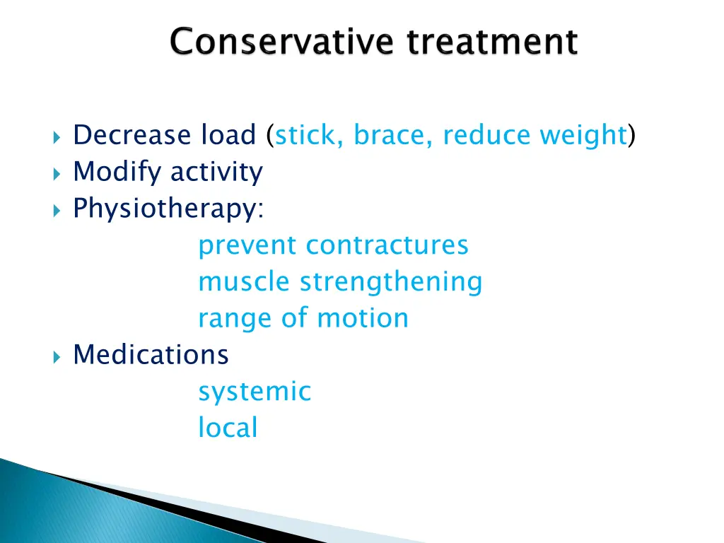 decrease load stick brace reduce weight modify