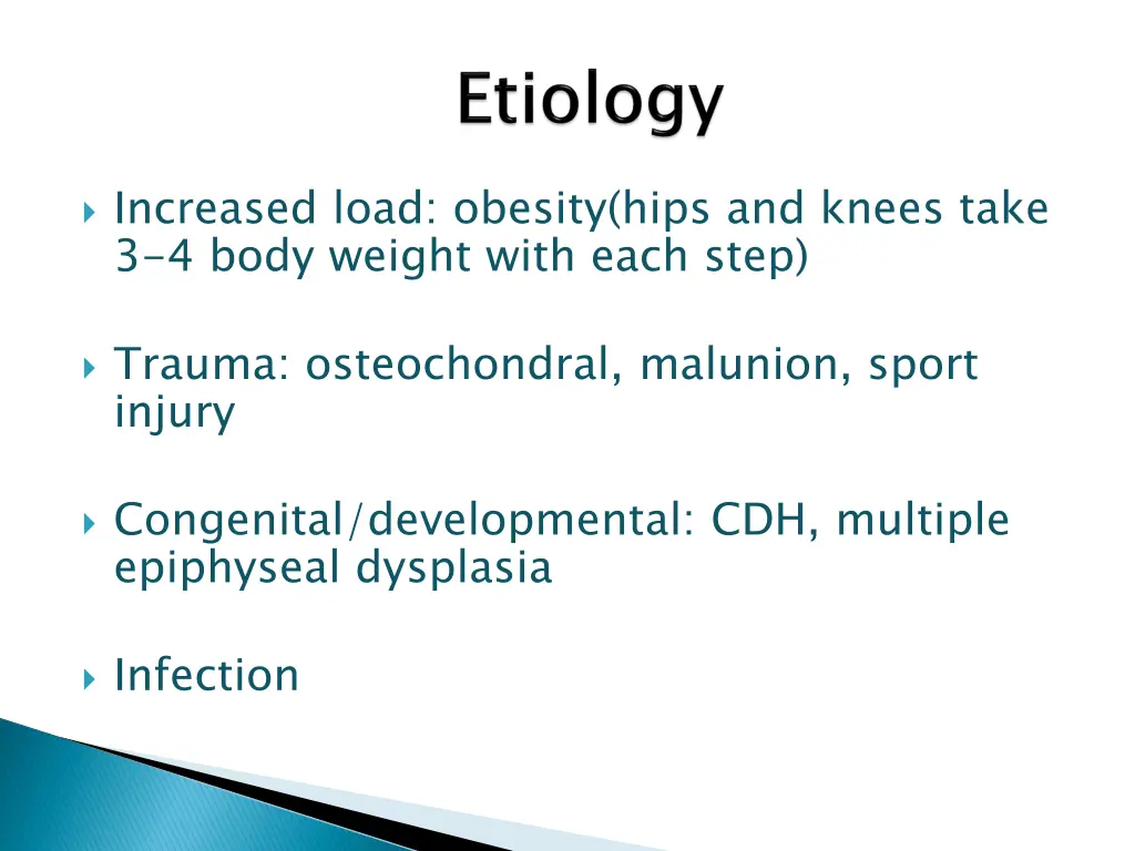 increased load obesity hips and knees take