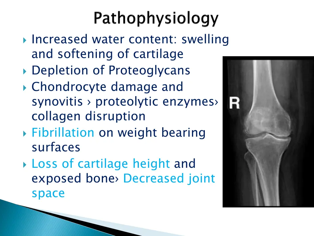 increased water content swelling and softening