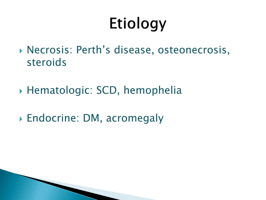 necrosis perth s disease osteonecrosis steroids