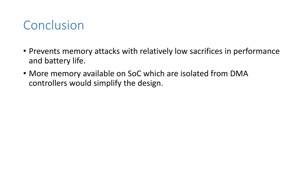 conclusion