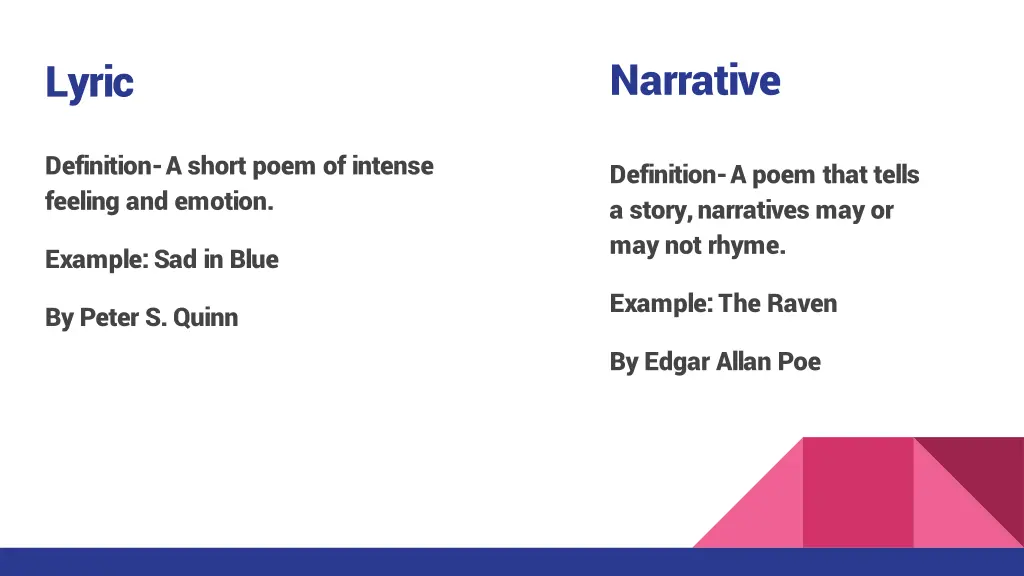 narrative