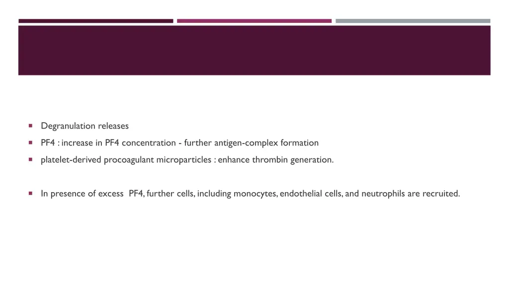 degranulation releases