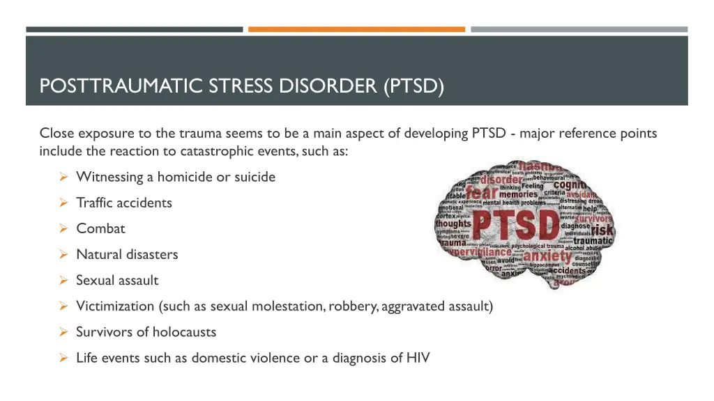 posttraumatic stress disorder ptsd 1