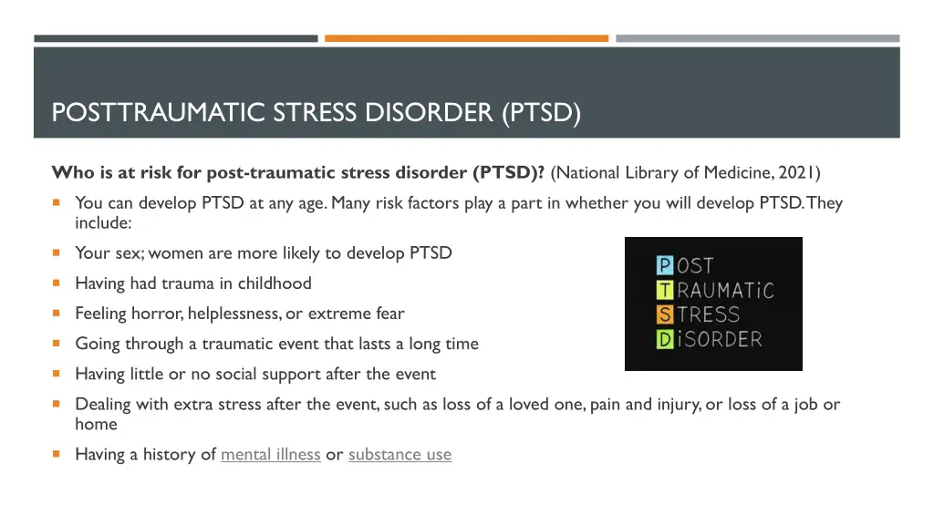 posttraumatic stress disorder ptsd 3