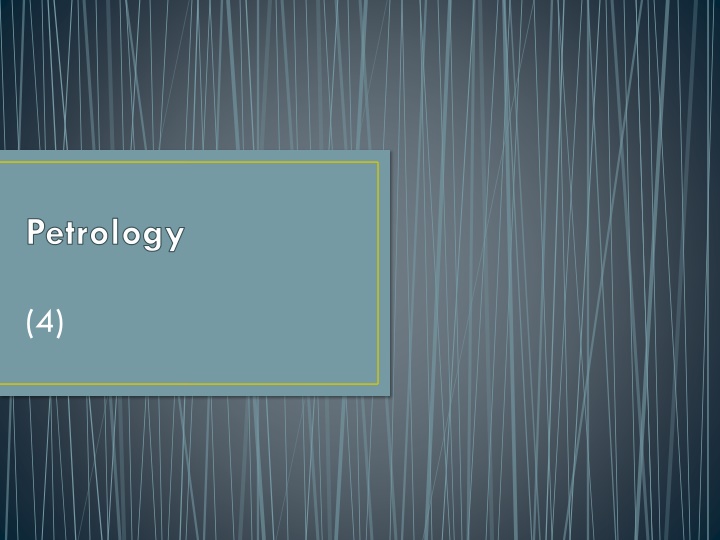 petrology