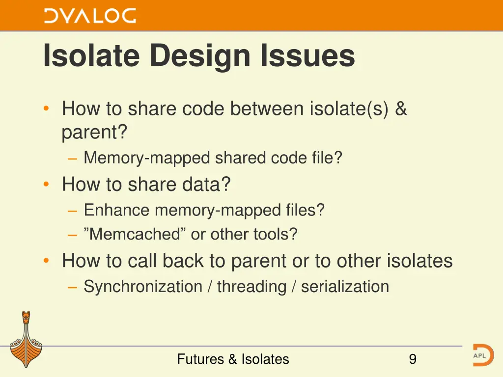 isolate design issues