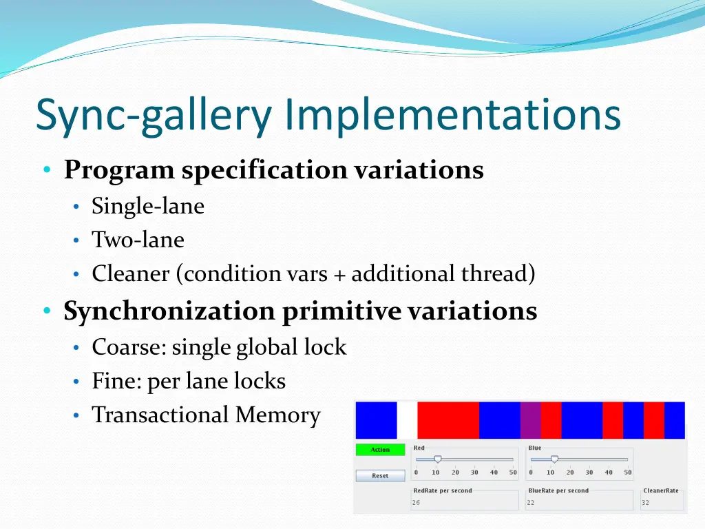 sync gallery implementations