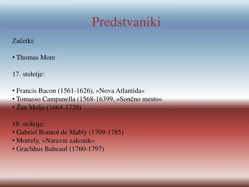 predstvaniki