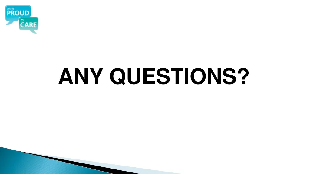any questions