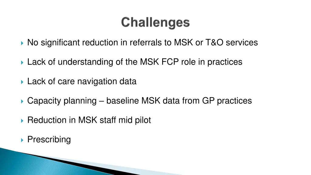 no significant reduction in referrals