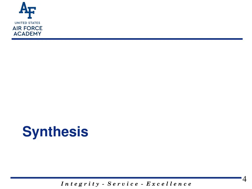 synthesis