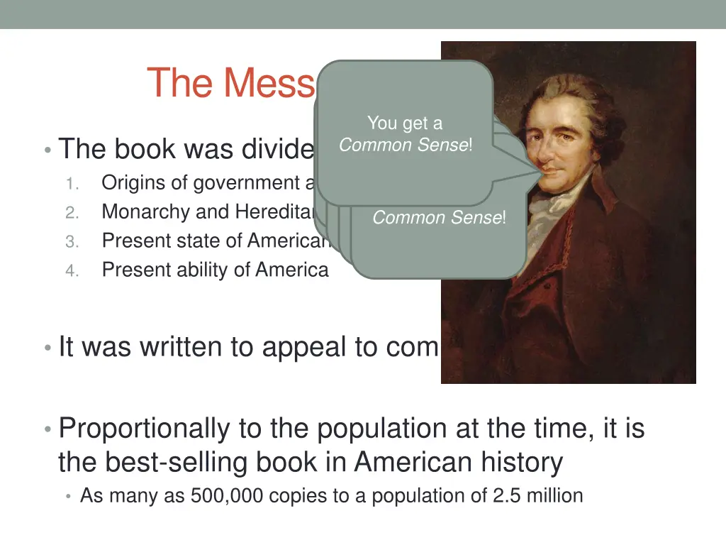 the message and impact