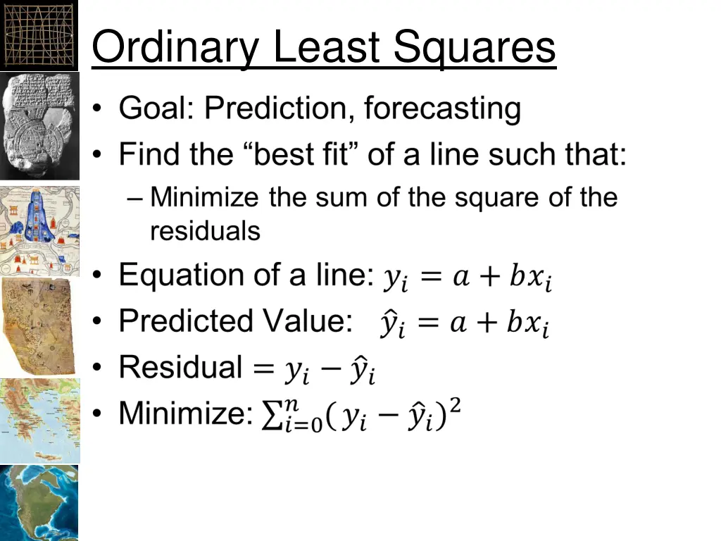 ordinary least squares