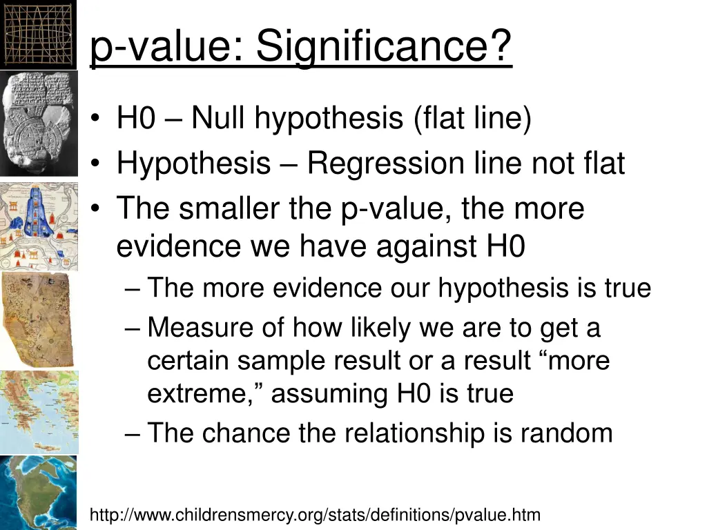 p value significance