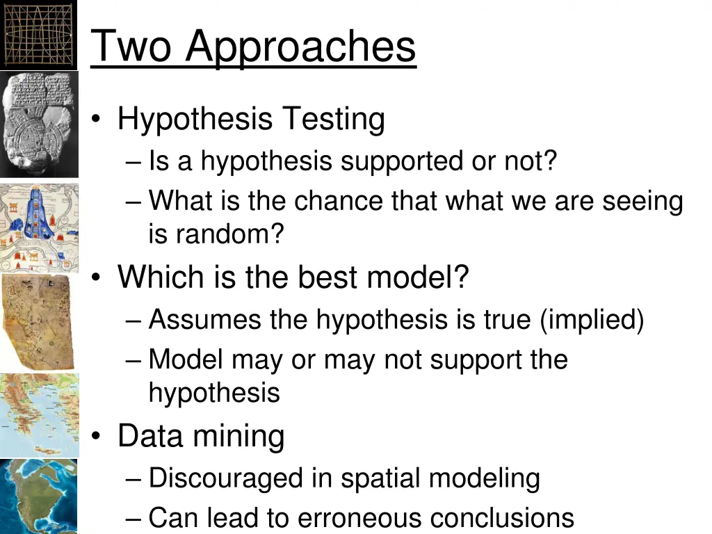 two approaches